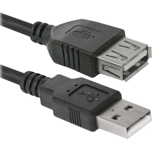 USB 2.0 AM-AF кабель - удлинитель, 1.5 м