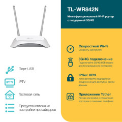 Роутер TP-Link TL-WR842N