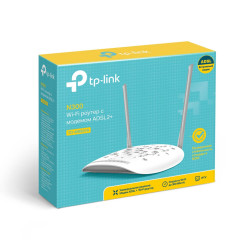 Роутер TP-Link D-W8961N N300 с ADSL2+ модемом