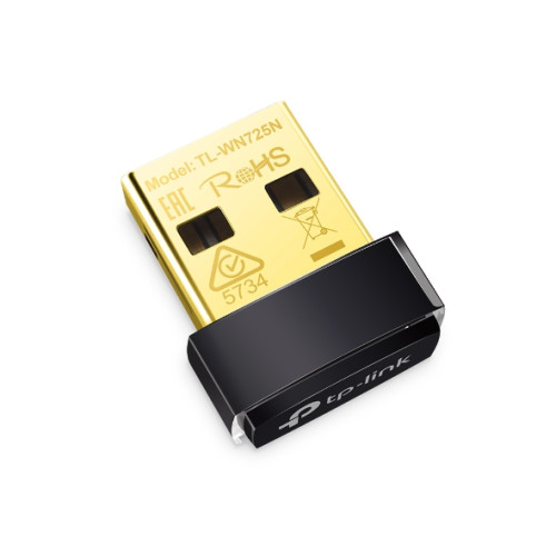 TL-WN725N | N150 Ультракомпактный Wi-Fi USB-адаптер 